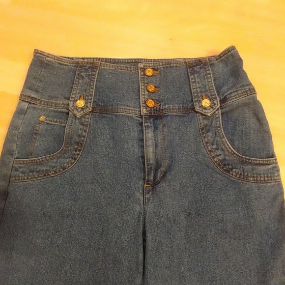 Miss Tina by Tina Knowles High waist jeans 10 - Picture 7 of 7